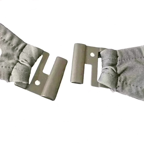 ALL STAINTS Sofia Neluwa Bikini Top in Black Palm Tree Motif NWT Sz. X Small - Picture 9 of 12